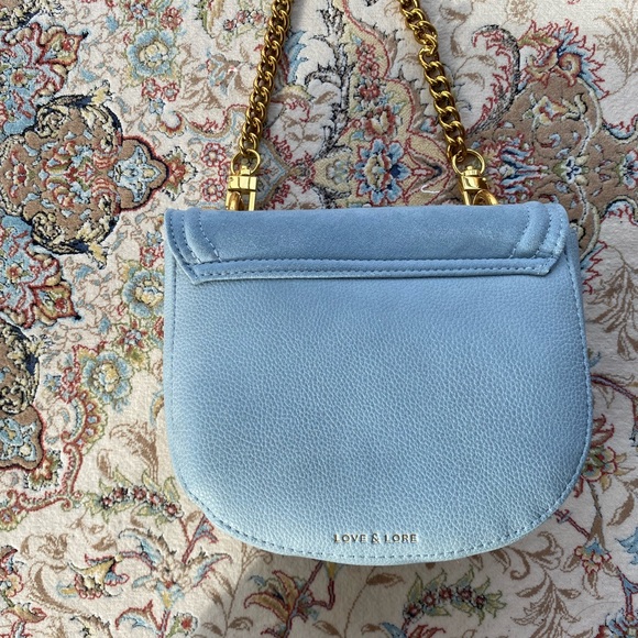Love & lore blue saddle bag brand new - Picture 3 of 4